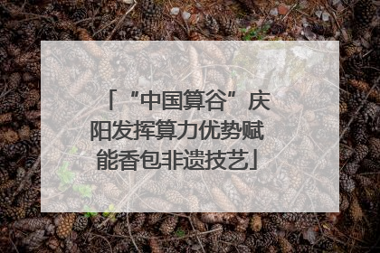 “中国算谷”庆阳发挥算力优势赋能香包非遗技艺