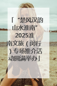 “楚风汉韵 山水淮南” 2025淮南文旅（闵行）专场推介活动圆满举办