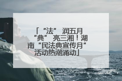 “法” 润五月 “典” 亮三湘！湖南“民法典宣传月”活动热潮涌动