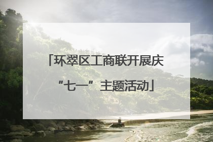 环翠区工商联开展庆“七一”主题活动