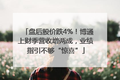 盘后股价跌4%！博通上财季营收增两成，业绩指引不够“惊喜”