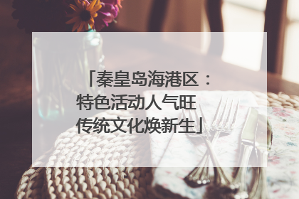 秦皇岛海港区：特色活动人气旺 传统文化焕新生
