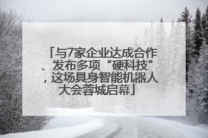 与7家企业达成合作、发布多项“硬科技”，这场具身智能机器人大会蓉城启幕