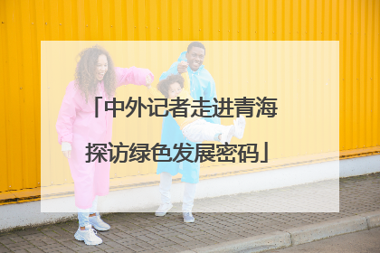 中外记者走进青海 探访绿色发展密码