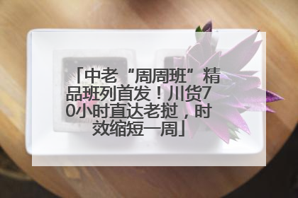 中老“周周班”精品班列首发！川货70小时直达老挝，时效缩短一周