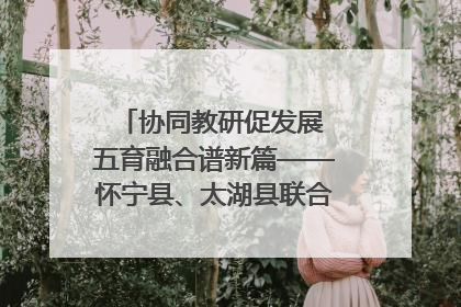 协同教研促发展 五育融合谱新篇——怀宁县、太湖县联合教研活动在月山镇中心学校成功举办