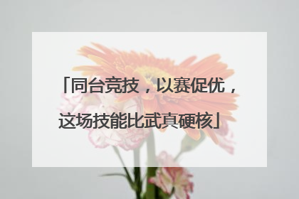 同台竞技，以赛促优，这场技能比武真硬核