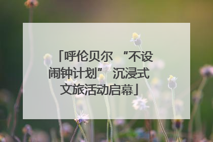 呼伦贝尔 “不设闹钟计划” 沉浸式文旅活动启幕