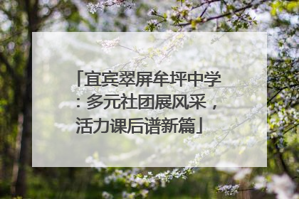 宜宾翠屏牟坪中学：多元社团展风采，活力课后谱新篇