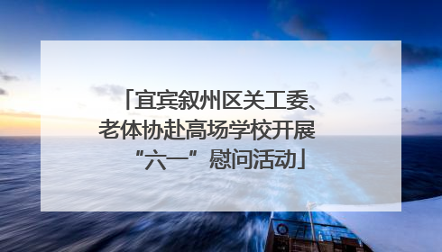 宜宾叙州区关工委、老体协赴高场学校开展“六一”慰问活动