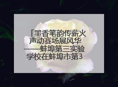 墨香笔韵传薪火 声动赛场展风华——蚌埠第三实验学校在蚌埠市第32届青少爱国读书赛中荣获佳绩