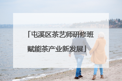 屯溪区茶艺师研修班赋能茶产业新发展