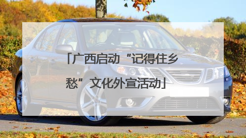 广西启动“记得住乡愁”文化外宣活动