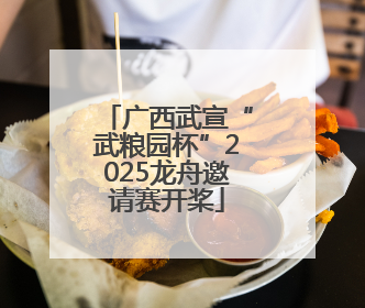 广西武宣“武粮园杯”2025龙舟邀请赛开桨