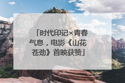时代印记×青春气息，电影《山花苍劲》首映获赞