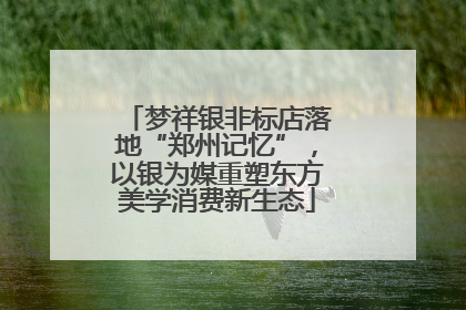 梦祥银非标店落地“郑州记忆”，以银为媒重塑东方美学消费新生态