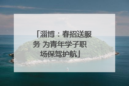 淄博：春招送服务 为青年学子职场保驾护航