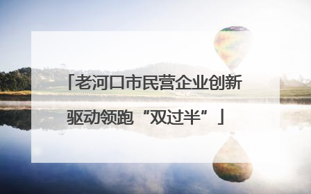 老河口市民营企业创新驱动领跑“双过半”