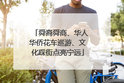 舜裔舜商、华人华侨花车巡游、文化踩街点亮宁远