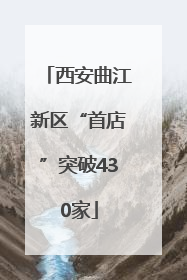西安曲江新区“首店”突破430家