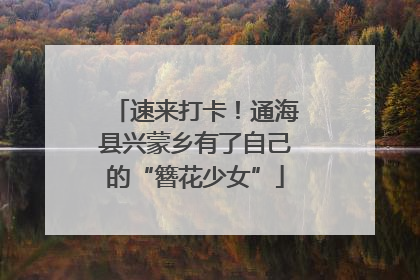 速来打卡！通海县兴蒙乡有了自己的“簪花少女”