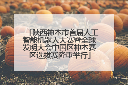 陕西神木市首届人工智能机器人大赛暨全球发明大会中国区神木赛区选拔赛隆重举行