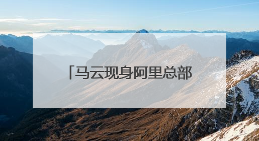 马云现身阿里总部，前往“湖畔小屋”再看创业之地！吴泳铭：接下来将以饱和式投入的打法，聚焦于几大核心战役
