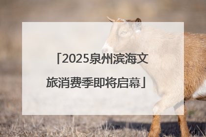 2025泉州滨海文旅消费季即将启幕