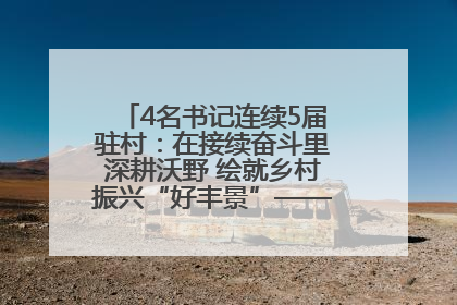 4名书记连续5届驻村：在接续奋斗里深耕沃野 绘就乡村振兴“好丰景”——浦发银行南京分行助力脱贫攻坚、帮促乡村振兴记事（二）